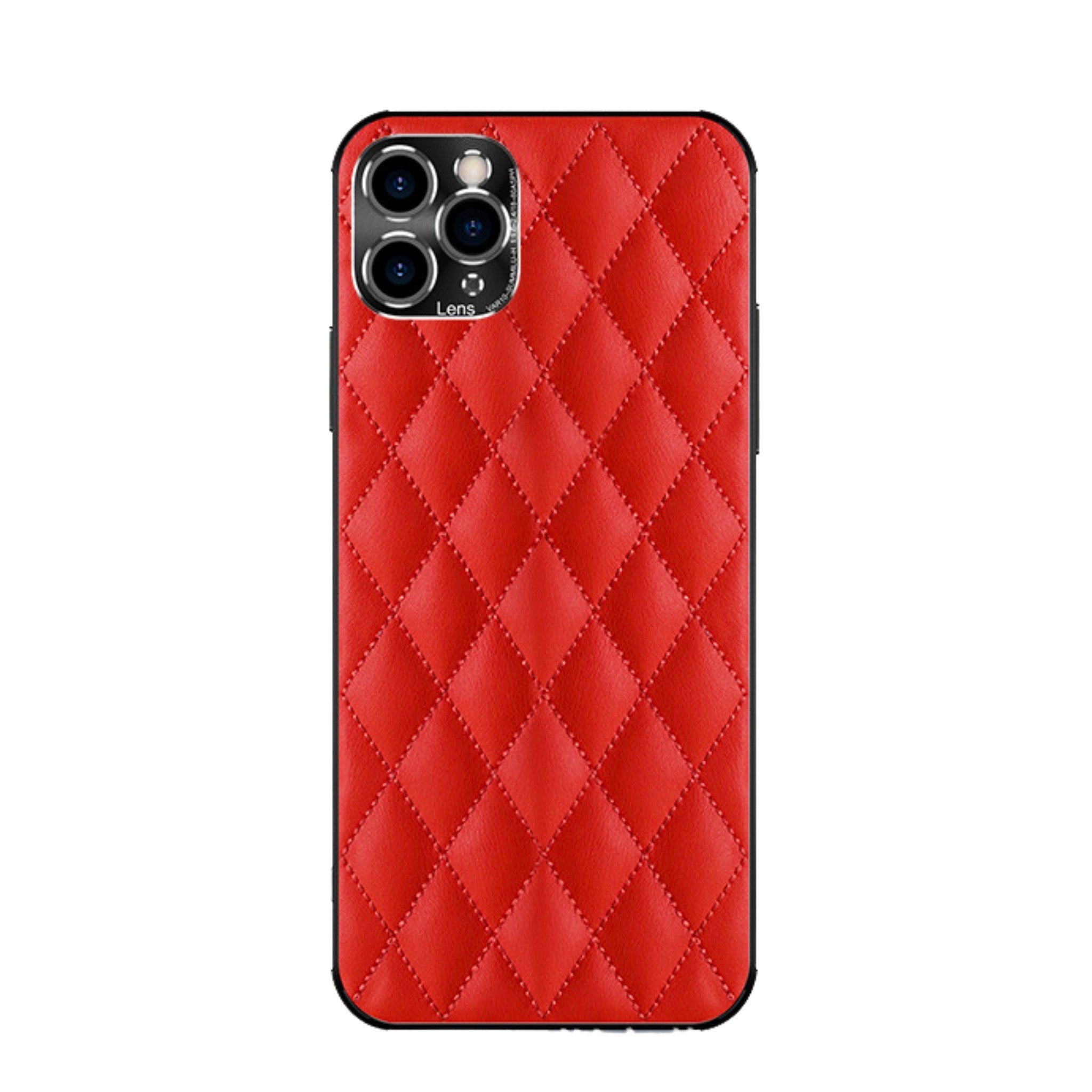 iPhone 14 handmade fragnance style leather Phone Case